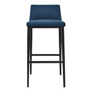 Contemporary barstool blue by Moe's Home Collection additional picture 2