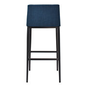 Contemporary barstool blue by Moe's Home Collection additional picture 4
