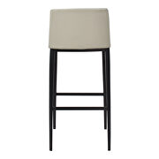 Contemporary barstool beige by Moe's Home Collection additional picture 4
