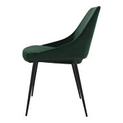Contemporary dining chair green velvet-m2 by Moe's Home Collection additional picture 5