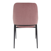 Contemporary dining chair pink velvet-m2 by Moe's Home Collection additional picture 9