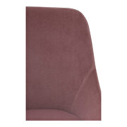Contemporary dining chair pink velvet-m2 by Moe's Home Collection additional picture 10
