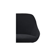 Contemporary counter stool black additional photo 3 of 6