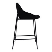 Contemporary counter stool black by Moe's Home Collection additional picture 6