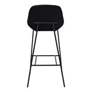 Contemporary barstool black by Moe's Home Collection additional picture 4