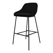 Contemporary barstool black by Moe's Home Collection additional picture 5