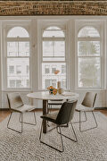 Retro dining chair gray-m2 additional photo 2 of 4