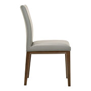 Modern dining chair gray-m2 additional photo 3 of 2