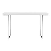 Contemporary console table white lacquer by Moe's Home Collection additional picture 4