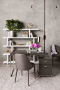Contemporary shelf large white by Moe's Home Collection additional picture 5