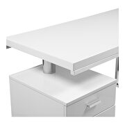 Modern desk white by Moe's Home Collection additional picture 3