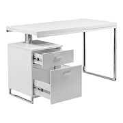 Modern desk white by Moe's Home Collection additional picture 4