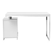 Modern desk white by Moe's Home Collection additional picture 5