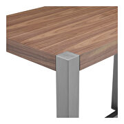Modern counter table walnut by Moe's Home Collection additional picture 3