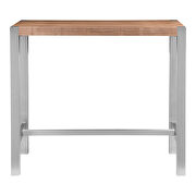 Modern bar table walnut by Moe's Home Collection additional picture 4
