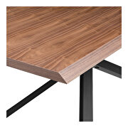 Contemporary dining table walnut by Moe's Home Collection additional picture 3