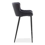 Contemporary barstool dark gray by Moe's Home Collection additional picture 5
