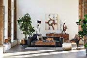 Industrial floor lamp black by Moe's Home Collection additional picture 2