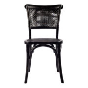 Rustic dining chair antique black-m2 additional photo 2 of 15