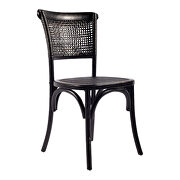 Rustic dining chair antique black-m2 by Moe's Home Collection additional picture 3