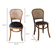 Rustic dining chair-m2 by Moe's Home Collection additional picture 7