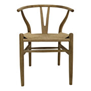 Scandinavian dining chair natural-m2 by Moe's Home Collection additional picture 5