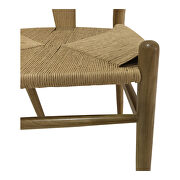 Scandinavian dining chair natural-m2 by Moe's Home Collection additional picture 7