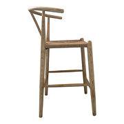 Scandinavian barstool natural by Moe's Home Collection additional picture 4