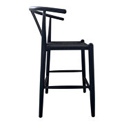 Scandinavian counter stool black by Moe's Home Collection additional picture 4