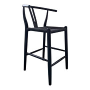 Scandinavian counter stool black by Moe's Home Collection additional picture 5