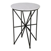 Contemporary marble accent table by Moe's Home Collection additional picture 2