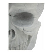 Contemporary skull statue white by Moe's Home Collection additional picture 2