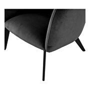 Contemporary chair dark gray by Moe's Home Collection additional picture 6