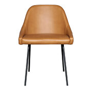 Retro dining chair tan by Moe's Home Collection additional picture 4