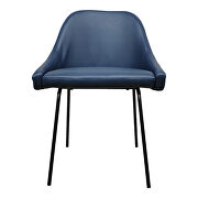 Retro dining chair blue by Moe's Home Collection additional picture 5