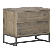 Rustic nightstand by Moe's Home Collection additional picture 6