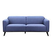 Contemporary sofa blue additional photo 4 of 6