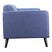 Contemporary sofa blue additional photo 5 of 6