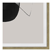 Scandinavian 2 abstract ink print wall decor by Moe's Home Collection additional picture 3