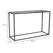 Contemporary marble console table by Moe's Home Collection additional picture 2