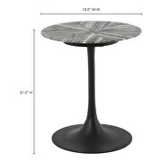 Contemporary marble accent table by Moe's Home Collection additional picture 2
