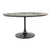 Contemporary oval marble dining table by Moe's Home Collection additional picture 4