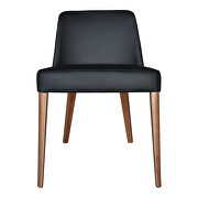 Contemporary  dining chair black-m2 additional photo 2 of 5