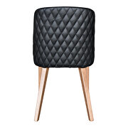 Contemporary  dining chair black-m2 additional photo 3 of 5