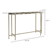 Art deco console table by Moe's Home Collection additional picture 2
