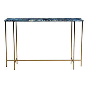 Art deco agate console table by Moe's Home Collection additional picture 3