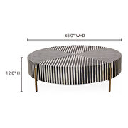 Art deco coffee table by Moe's Home Collection additional picture 2