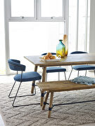 Retro dining chair blue-m2 by Moe's Home Collection additional picture 6