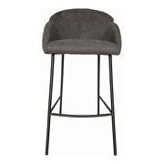 Retro barstool dark gray by Moe's Home Collection additional picture 3