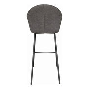 Retro barstool dark gray by Moe's Home Collection additional picture 5